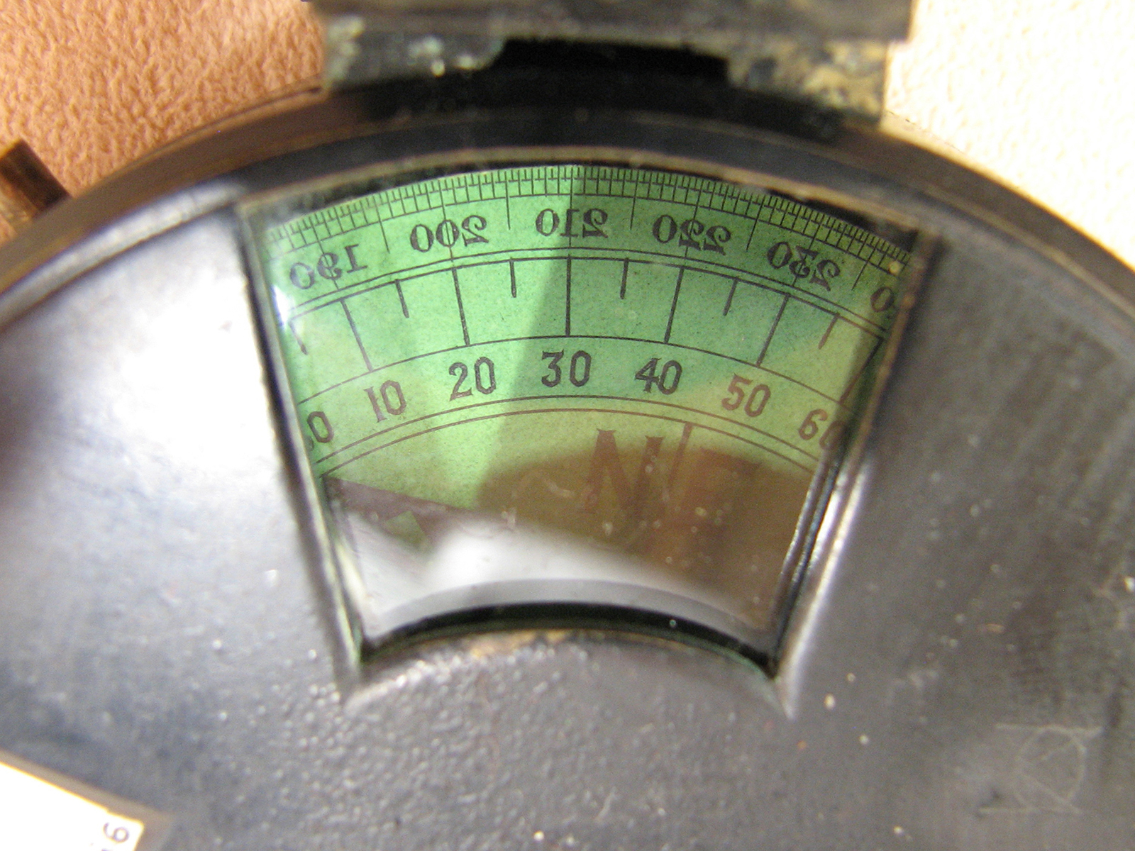 WW2 Francis Barker & Son MO Angle of Sight compass clinometer 